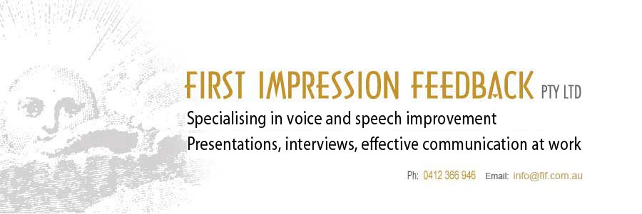 FIRST IMPRESSION FEEDBACK :: Personal Commuication :: Customer Service Coaching :: Effective Feedback Systems